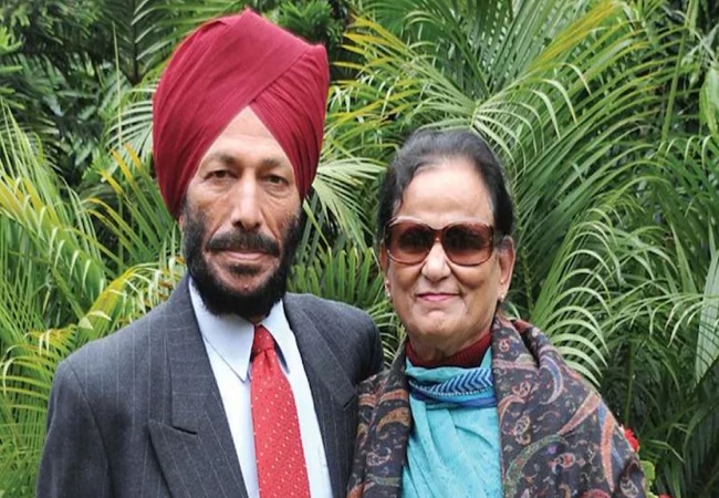 Legendary sprinter Milkha Singh's wife Nirmal dies after fighting Covid-19 for 3 weeks