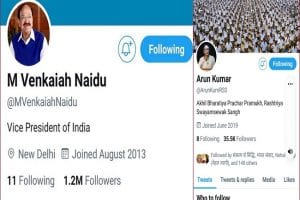 Not just Vice-Prez, Twitter removes blue tick of noted RSS leaders