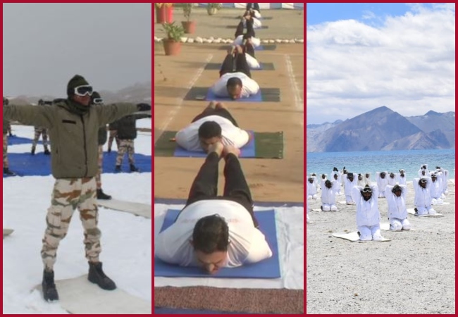 International Yoga Day 2021: ITBP, CRPF and others perform Yoga