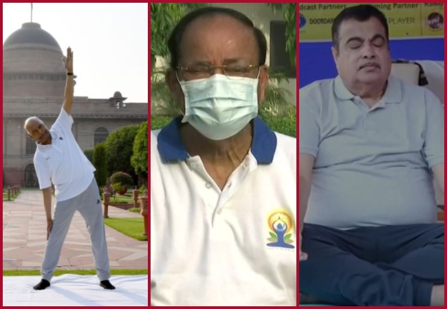 International Yoga Day: President, Vice President, Union Ministers and several other leaders celebrate this day