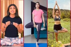 International Yoga Day: Shilpa Shetty, Madhuri, Sara Ali Khan and others perform Yoga