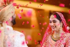 Rahul Vaidya-Disha Parmar wedding pics; See here