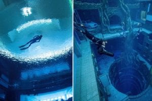 WATCH: Dubai opens world’s deepest pool with underwater mall, restaurants and entire film city
