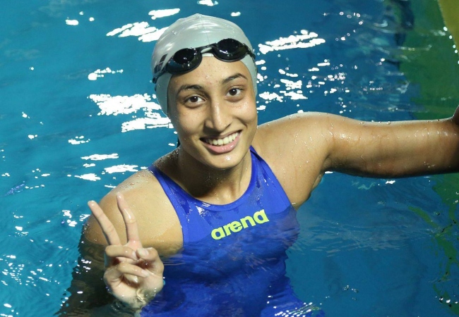 Maana Patel qualifies for Tokyo Olympics; Twitterati congratulate Indian female swimmer