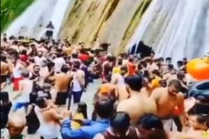 Mussoorie: Only 50 tourists allowed at Kempty Falls, after viral video sparks outrage