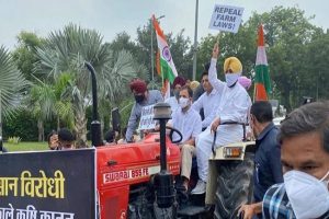 Rahul Gandhi drives tractor to Parliament, hilarious memes take over Twitter; netizens have a hearty laugh