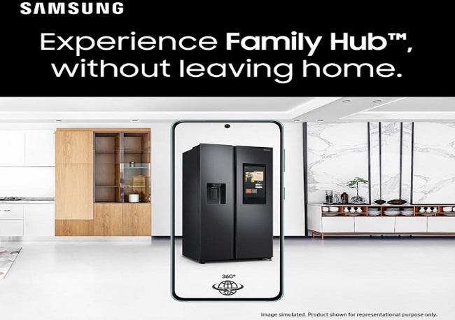 Samsung’s Flagship Refrigerator & TV comes with exclusive AR Demo experience