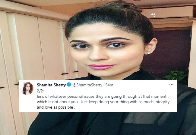 Shilpa Shetty Sex Video Blue Film Indian - Raj Kundra Pornography case: Shamita Shetty shares a cryptic post, says  â€œYou got this..keep going â€œ