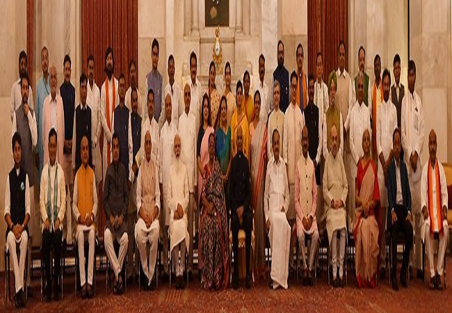 Modi Cabinet reshuffle: 15 Cabinet ministers, 28 MoS inducted in PM Modi's team