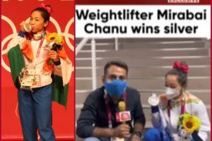 Tokyo Olympics: Mirabai Chanu bags Silver in Weightlifting, Reporter asks her to sing-gets THIS reply (VIDEO)