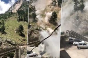 9 dead, 3 injured in landslide in Himachal’s Kinnaur; horrifying incident caught on camera