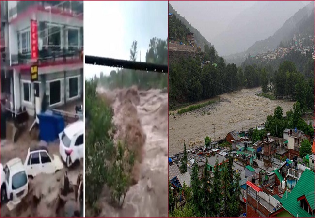 Himachal Cloudburst: Flash flood horror in Dharamshala, NH blocked in Shimla