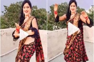Desi diva’s dance VIDEO goes viral on social media, Netizens call her ‘Lady Govinda’