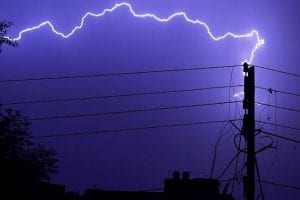 Lightning strikes kills 41 in UP, 16 in Rajasthan