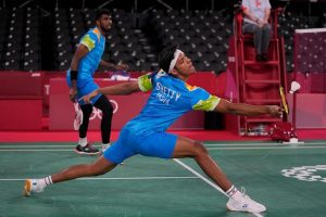 Tokyo Olympics: India men’s doubles pair of Chirag, Satwik win Group A game