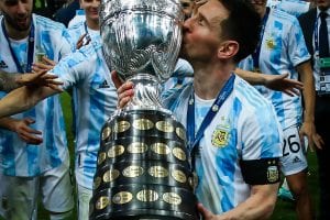Copa America 2021: Lionel Messi wins first senior International trophy; See Pics