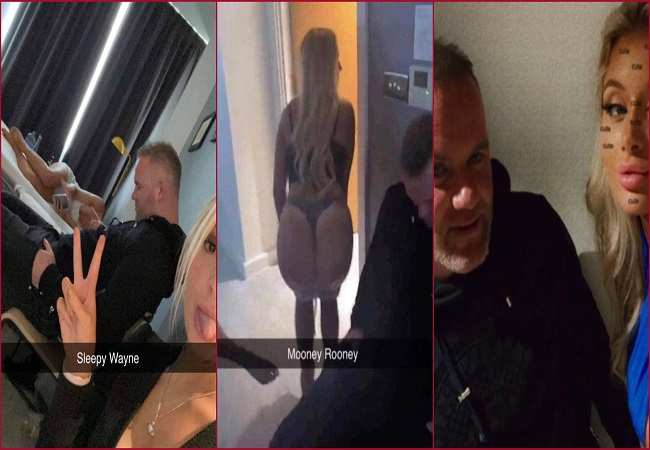 Unseen pics of Wayne Rooney's crazy night out emerge as police drop blackmail probe