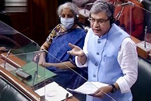 TMC MP snatches IT minister’s statement on Pegasus, tears it; heated exchange follow