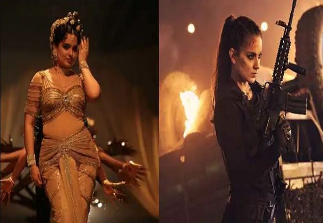 Kangana Ranaut gives glimpse of her different looks from ‘Thalaivi’, ‘Dhaakad’