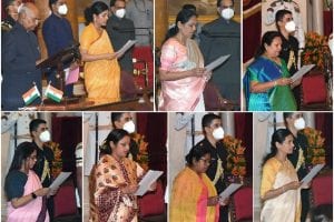 Highest women members in Cabinet since 2004; See Pics
