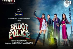Saif Ali Khan, Arjun Kapoor team up to tackle superstition in spooky trailer of ‘Bhoot Police’
