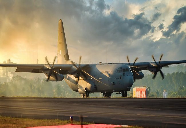 IAF C-130J takes off from Kabul with over 85 Indians