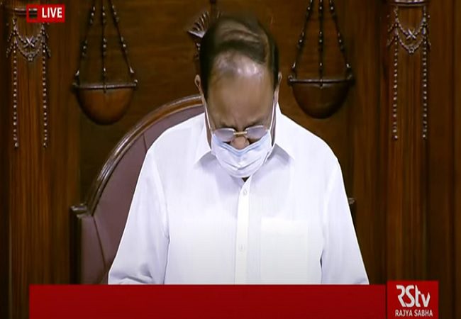 RS chairman Venkaiah Naidu breaks down, says spent sleepless night over Parliament chaos (VIDEO)