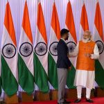 PM Modi with Manpreet Singh, captain of men's hockey team that won an Olympics medal after 41 years!