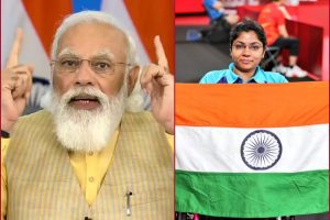 PM Modi speaks to Bhavina Patel, congratulates her on winning the Paralympics Silver medal