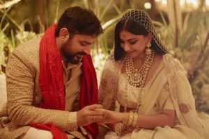 Newlywed bride Rhea Kapoor shares picture from her wedding festivities