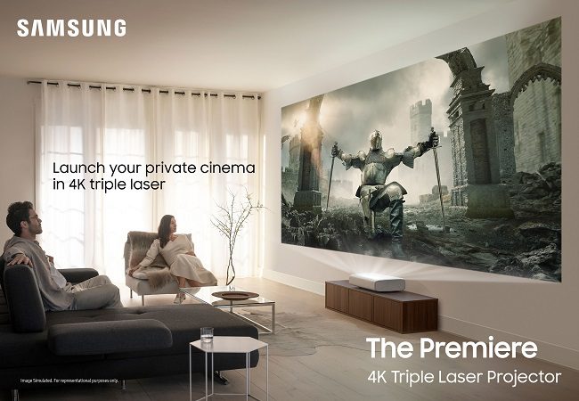Samsung introduces The Premiere, Now watch movies as the director intended with Filmmaker Mode