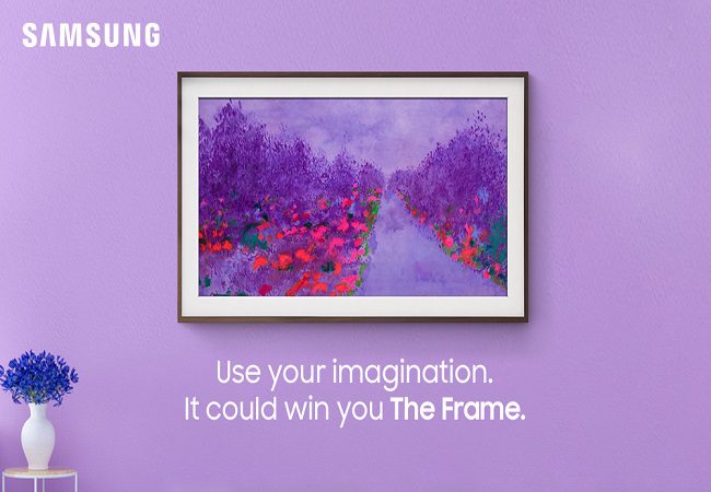 Samsung introduces AR Filters on social media; Now visualise The Frame TV in your home & get a chance to win it too