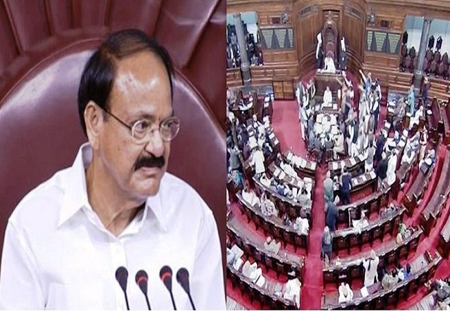 Rajya Sabha Chairman to decide on action against Opposition MPs for unruly behaviour