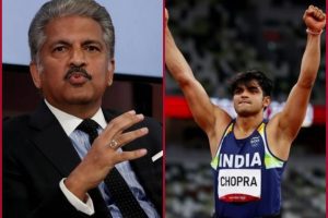Anand Mahindra promises to gift XUV700 to Neeraj Chopra for winning Gold at Tokyo Olympics 2020