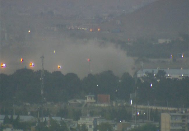 Explosion outside Kabul airport, casualties unclear at this time: US Military
