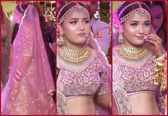 VIRAL VIDEO: Bride refuses to enter wedding mandap as song of ‘her choice’ not played