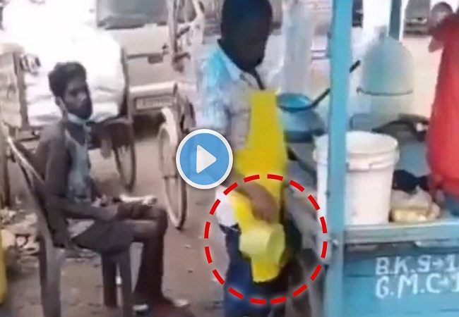 Viral Video: ‘Pani puri’ seller caught on cam mixing urine in masala water