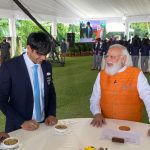 PM Modi and Neeraj Chopra share a lighter moment