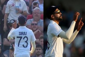 Mohammed Siraj gestures ‘1-0’ gives a perfect reply to English crowd; video goes viral
