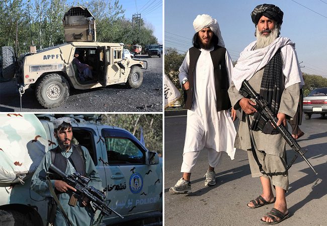 Videos of Taliban capturing US weapons, wearing uniforms, driving Humvees breaks internet