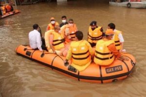 Flood fury: UP govt expedites rescue operation, CM Yogi takes stock at ground zero