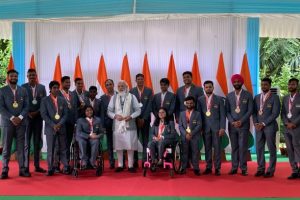 PM Modi interacts with Paralympic champions | See Pics