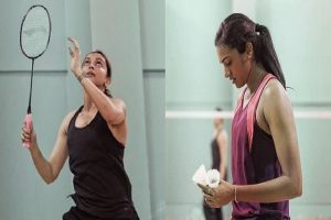Deepika Padukone shares glimpses of her badminton session with PV Sindhu
