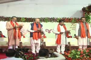 Gujarat gets new Cabinet, 24 ministers take oath; all sitting ministers dropped
