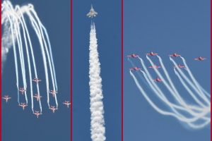 IAF conducts an ‘Air Show’ under the Aegis of ‘Azadi Ka Amrit Mahotsav’ | See Pics