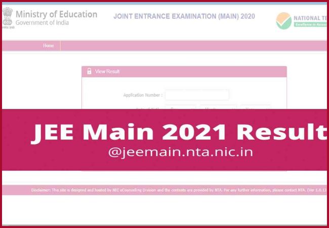 JEE Main: Session 4 results ANNOUNCED