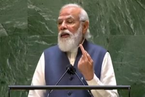At UNGA, PM Modi invites global manufacturers to come and make vaccines in India