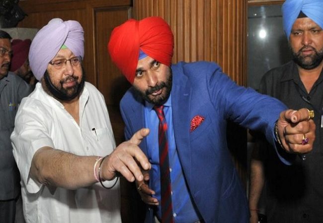 Navjot Sidhu - Captain Amarinder Singh