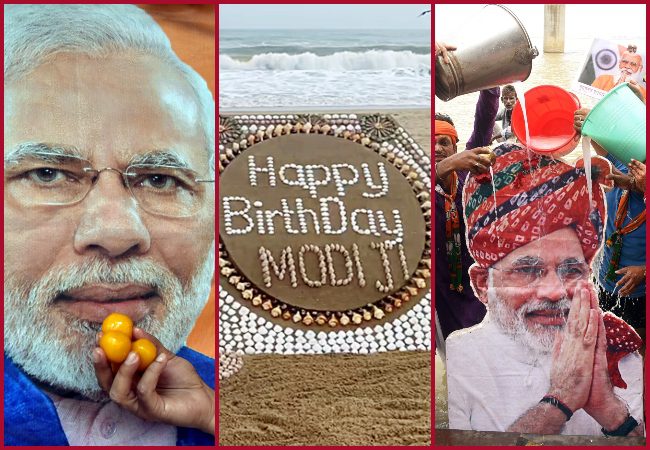 PM Modi’s Birthday Celebration Pics; See here