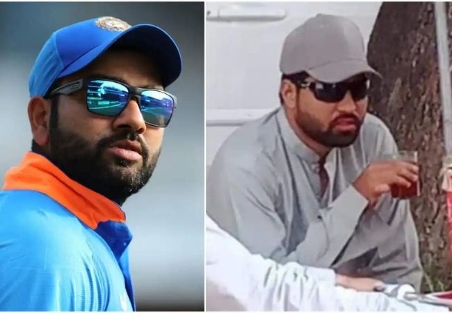 Rohit Sharma and doppelganger
